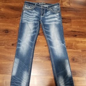 Affliction Ace Distressed Jeans 34 x 32.